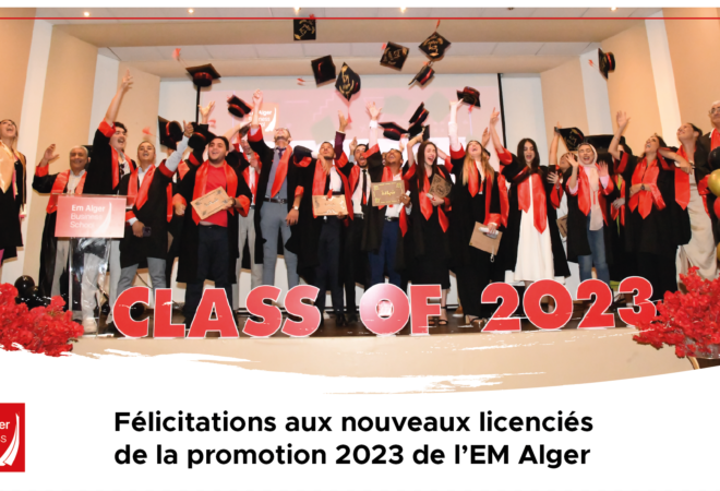 Cérémonie de remise des diplôme de l’EM Alger Business School 2023